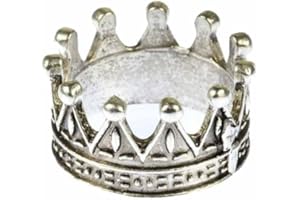Miniblings Crown Ring Men's Men Silver 19Mm