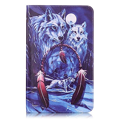 Romtronic Cute Colorful Flip Tasche PU Leder Abdeckung Stand Schutzhülle für Samsung Galaxy Tab A6 10.1 Pouces SM-T580 / SM-T585 + 1 x Schwarz Stylus (Design 12) - 2