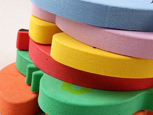 tinxi® 10er Pack Schaumstoff Tisch Türstopper Türstop Türstopp Finger-Klemmschutz für Baby Kinder Kindersicherung Tigerform verschiedene unsortierte Farben - 4