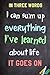 Produktbild In three words I can sum up everything I’ve learned about life: It Goes On.: 6x 9 Lined Notebook|  Inspirational Quotes, Journal & Diary  100 Pages