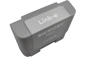 Link-e : Carte Memoire de Remplacement 256K Compatible avec la Console Nintendo 64 N64