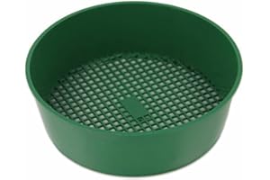 YOEYANG 21*5 Cm Setaccio Da Giardino Per Terreno E Pietre Setacci Da Giardino Maglia Di Plastica Setaccio Del Terreno Setaccio Da Giardino in Plastica Riddle Verde Per Composy Suolo Pietra Maglia Strumento Di