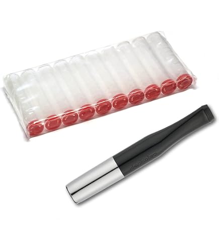 Denicotea Lot De 3 Filtres à Cigarette Standard Rouge - 9mm - 150 Unités