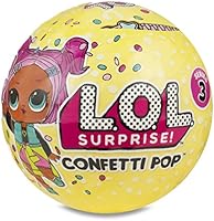 Giochi Preziosi - LOL Surprise Confetti Pop con Mini Doll a Sorpresa, 9 Livelli, Modelli Assortiti