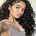 Produktbild 7 A Grade brasilianisches Echthaar lockiges Haar Perücke für schwarz Frau Kinky Curly Frontbefestigung Virgin Echthaar Perücke mit Baby Haar Verkauf