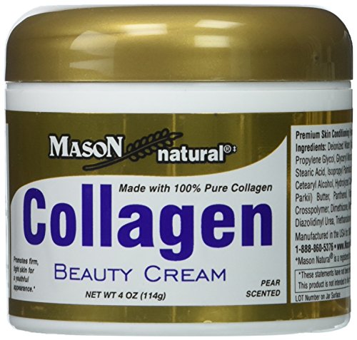 Mason Natural - Collagen Beauty Cream Pear Scent - 4 oz.