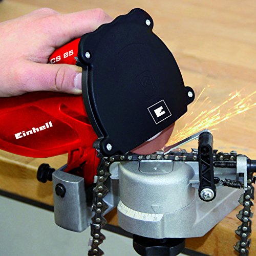 Einhell Sägekettenschärfgerät GC-CS 85 (85 W, 5500 min-1, Tiefenbegrenzung, Kettenspannvorrichtung) - 6