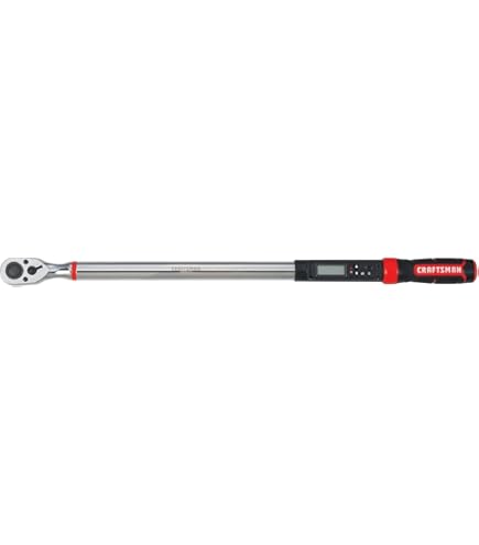 ACDelco Digitaler Drehmomentschlüssel – 1/2 Zoll, 17-340 Nm, Mit Summer, LED, Kalibrierzertifikat ISO 6789
