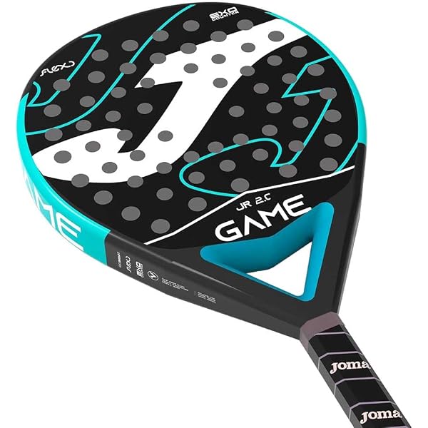 Raquette De Padel Vairo Across Blue 2023 - Forme Ronde, Fibre De Verre, Idéale Débutants (360-370g)
