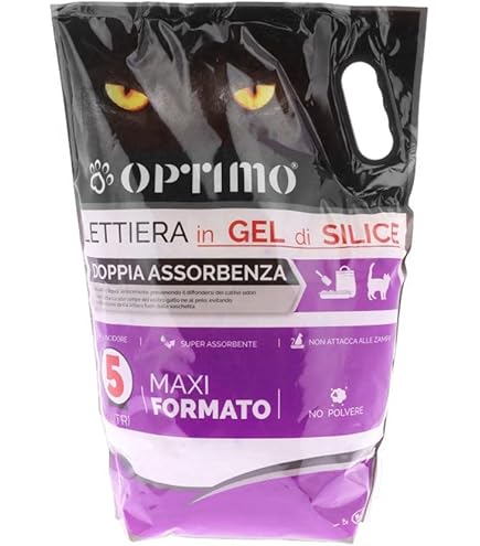 Lettiera Per Gatti In Silicio - 30.4 Litri (8 Buste Da 3.8L), Assorbente E Anti-odore - Foto 3