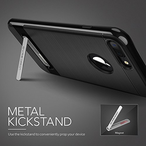 Funda iPhone 7 Plus VRS Design Funda Silicona Protectora Negro Brillante Flexible TPU Protecci n de Grado Militar Carcasa Choque Absorci n Kickstand High Pro Shield para Apple iPhone 7 Plus 2016 reviews Funda iPhone 7 Plus VRS Design Funda Silicona Protectora Negro Brillante Flexible TPU Protecci n de Grado Militar Carcasa Choque Absorci n Kickstand High Pro Shield para Apple iPhone 7 Plus 2016