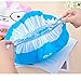 Velishy(TM) Cartoon Waterproof Lace Elastic Band Shower Cap