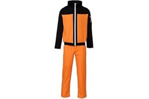 SOOYOOYOO Uzumaki Cosplay Costumes Suits Long Sleeve Coat Pants Outfits for Christmas Halloween Party and Carnival Decorated