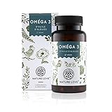Capsules d'huile d'algues Omega 3 vegan - Qualité supérieure : végétales à base 