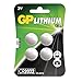 Price comparison product image GP Lithium Cell Pack of 4 Coin Cell CR2032 Batteries / iCHOOSE