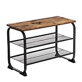 zapatero rustico segunda mano UNA PERCHA ESTABLE PARA ESPERAR A ALGUIEN: Con una capacidad de carga de hasta 90 kg, esta unidad también es perfecta como asiento de banco, por lo que ponerte los zapatos no se convierte en un acto de equilibrio. Las patas de plástico especialmente diseñados son extremadamente robustas y protegen tu suelo de arañazos