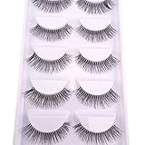 5 Pairs Long Fake Eye Lash False Eyelashes Extension Makeup