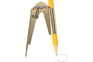 DEILONIE Scriber Tool, Pencil Compass and Scriber, Compass Scribe Tool, Woodworking Compass Scriber, Accurate Circle Tool, Scribing Tool Kit for Drawing, Compass Set for Scribing (1 PCS)