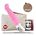 Produktbild Fun Factory PATCHY PAUL G5 rosa Silikon Vibrator für sie groß (Set inkl. tollen Zubehör) G-Punkt Paulchen Wurm