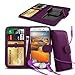 Produktbild N4U ONLINE - Clip Kunstleder Hülle Tasche & Kopfhörer für Microsoft Lumia 950 XL Dual SIM Lila
