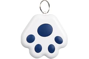 DUFAMQI Portable Mini Cat Dog Pet Tracking Locator Hidden Gps Tracking Device For Child Bluetooth 5.0 Mobile Key Finder Device (Blue)