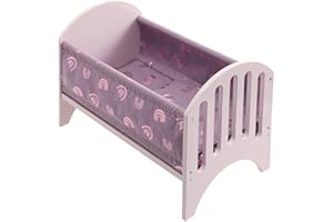 howa Letto per bambole Rainbow in legno 21402