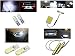 Lowrence Car Combo White 1pair parking led,1pair licence frame led, 1pcs 24ld roof cob,1 pair 17 cm day night running lamp(w) RS.599.00