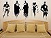 Produktbild Justice-League-Batman-Superman-Flash-Aufkleber-Wall-Art-Aufkleber-Pictu`+ Bonus Testaufkleber "Estrellina-Glückstern" ®, gedruckte Montageanleitung von "myrockshirt", waschanlagenfest,
