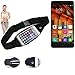 Produktbild Gürteltasche Umhängetasche Bauchtasche für Elephone P9000 Lite 4G, schwarz. Sport Running Jogging Fitness Laufen Exercise Schutzhülle - K-S-Trade (TM)