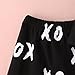 WangsAura Baby Boys Long Sleeve Milk Bottle T-shirt and XO Print Pants Outfits