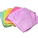 Produktbild 25 Aqua Micro Fibre Cloth Baby Wipes cloths towels for cleaning face hands body polish surfaces Quick drying absorbent- colours Aqua, Green, Purple,Pink and Yellow