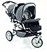 Twin Pushchair Double Twin Stroller Jane Powertwin Pro R15 - Sand