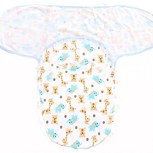 Lalang Baby-Schlafsack, Ganzkörper Pucksack Dschungel Wickeln Swaddle Strampelsack - 2