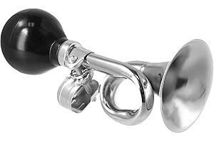 Nivofu, Clacson Bicicletta in Metallo con Stile Retrò, Classico Trombetta Bici Bambini e Adulti, Campanella Clacson per Bicicletta, Corno per Bicicletta Universale da Mettere sul Manubr