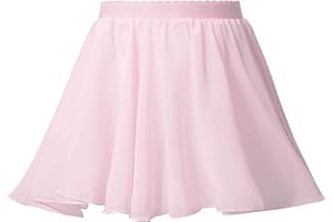 Alvivi Falda Corta de Danza Ballet para Niña Falda Gasa de Danza Moderna Falda de Maillot Baillot Disfraz Bailarina Niña 3-16 años