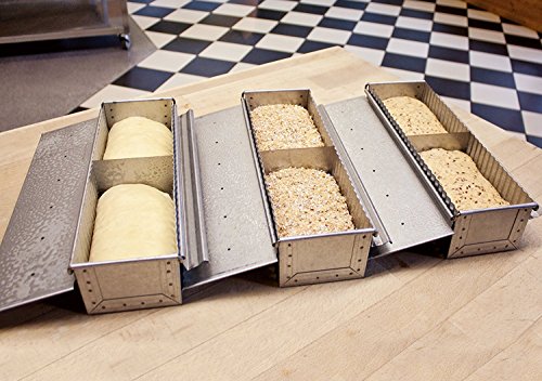 Toastbrotform, für zwei Brote je 500 g & Rezept für Toastbrotvariationen - 4