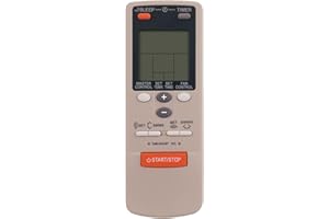 VINABTY AR-JW2 Reemplazar el Control Remoto Apto para FUJITSU AC Air Conditioner AR-DB2 AR-DB4 AR-DB6 AR-DB7 Sub AR-JW1 AR-JW27 AR-JW17 AR-JW11