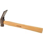 Edoni Mini Chest Cutter, Handle, 26 cm, Wooden Handle, Thick End, Casting Head, Ergonomically Designed, Durable Hand Tool, M