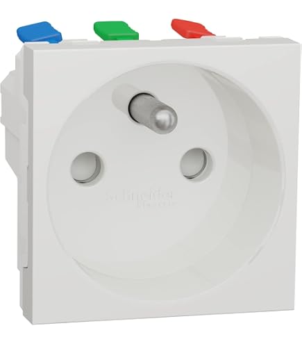 SCHNEIDER ELECTRIC - Prise de courant 2P+T à connexion rapide Unica