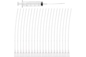 KSOIQPU 20 Pezzi Alimentatore Pappagalli Trasparente Uccelli Alimentazione Tubi Veloce Alimentazione Tubo Siringa per Bambino Pet Uccelli