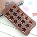 Produktbild tmodd Silikon 15 Mulden Star Backen Süßigkeiten Kuchen Pfannen DIY Schokolade Form