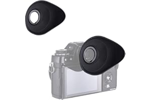 PROfezzion Mirino per Occhi Grandi per Fujifilm X-T5 X-T4 X-T3 X-T2 X-T1 X-H2 X-H2S X-H1 GFX100S GFX100 GFX50S GFX50SII Sostituisce Fuji EC-XT L, EC-GFX, EC-XT M, EC-XT S e EC-XH W (2 Pezzi)