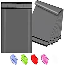 TRIPLAST - 14 X 16 Pollici List Plastica Postale Bag - Grigio - Foto 9