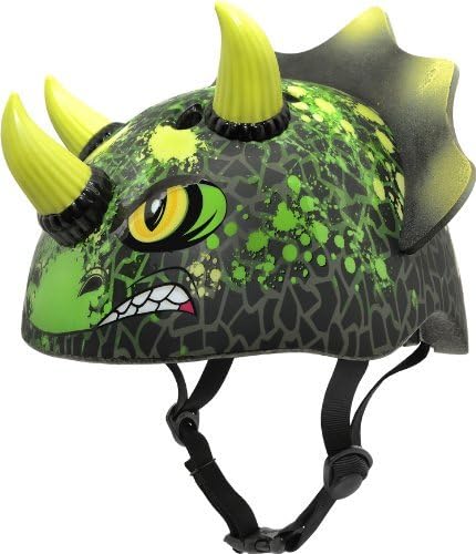 Raskullz T-Chopz Triceratops Helmet, 5+ Years, T-Chopz Black by Raskullz