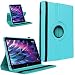 Produktbild Medion Lifetab P9702 X10302 P10400 P10506 P10505 Tablet Robuste Universal Tablet Schutzhülle aus hochwertigem Kunstleder Hülle Tasche Standfunktion 360° Drehbar kombiniert Schutz und Design in der Farbe Türkis Cover Case von UC-Express