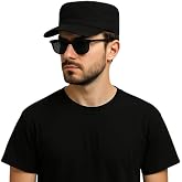 Black Castro Summer Hat Kastro Kep Hunter Mdoel Unisex