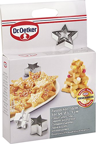Dr. Oetker 1061 Ausstecher Sterne, 6-er Set - 3