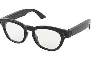 BEWINNER AI Smart Glasses With 11 Language Translation, HD Camera - Bluetooth Transtator, Smart Translator With App, Batteria da 260 MAh, Transport per Viaggi, Musica, Chiamate