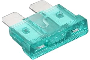 Heschen Lot de 50 fusibles à lame standard ATC-30 pour voiture et camion 30 A émeraude