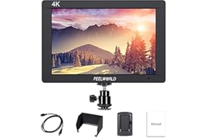 Feelworld FW703 7 Zoll Kamera DSLR Monitor Camera Field Full HD Focus Video Assist 1920x1200 IPS mit 4K HDMI 3G SDI Input Output Histogram